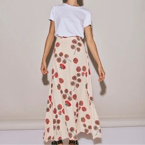 VRG GRL Brie Midi Skirt Roma